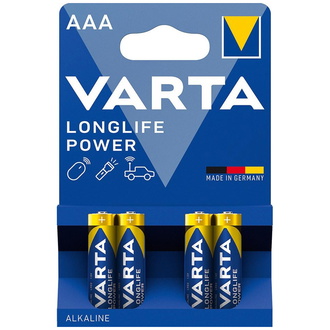 VARTA Batterie LONGLIFE Power AAA 4er Blister