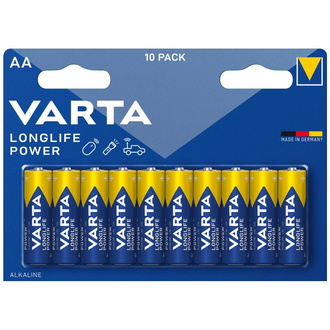 VARTA Batterie High Energy 10x AA 2900mAh