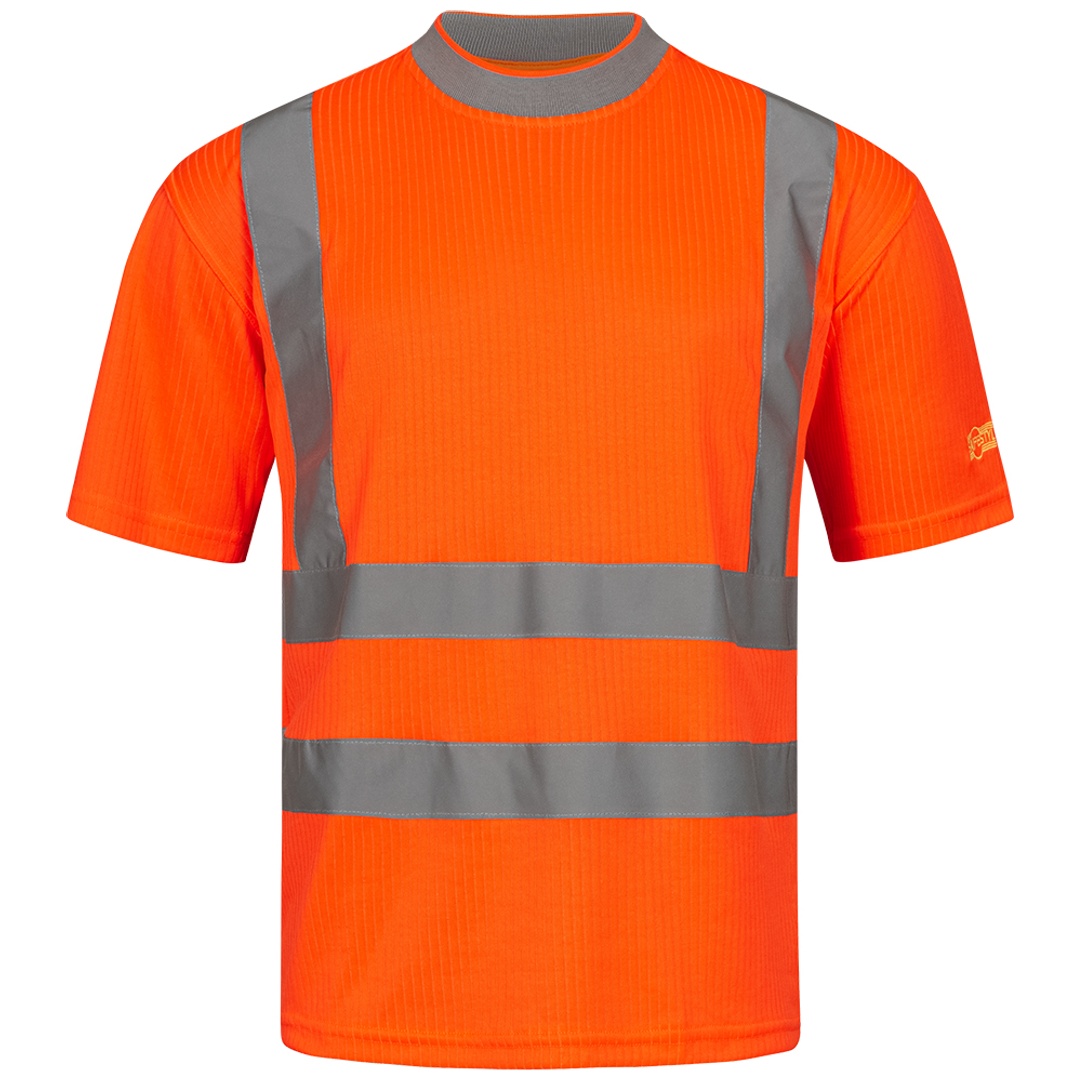 Safestyle Warnschutz T-Shirt mit UV-Schutz Brian Gr. S orange