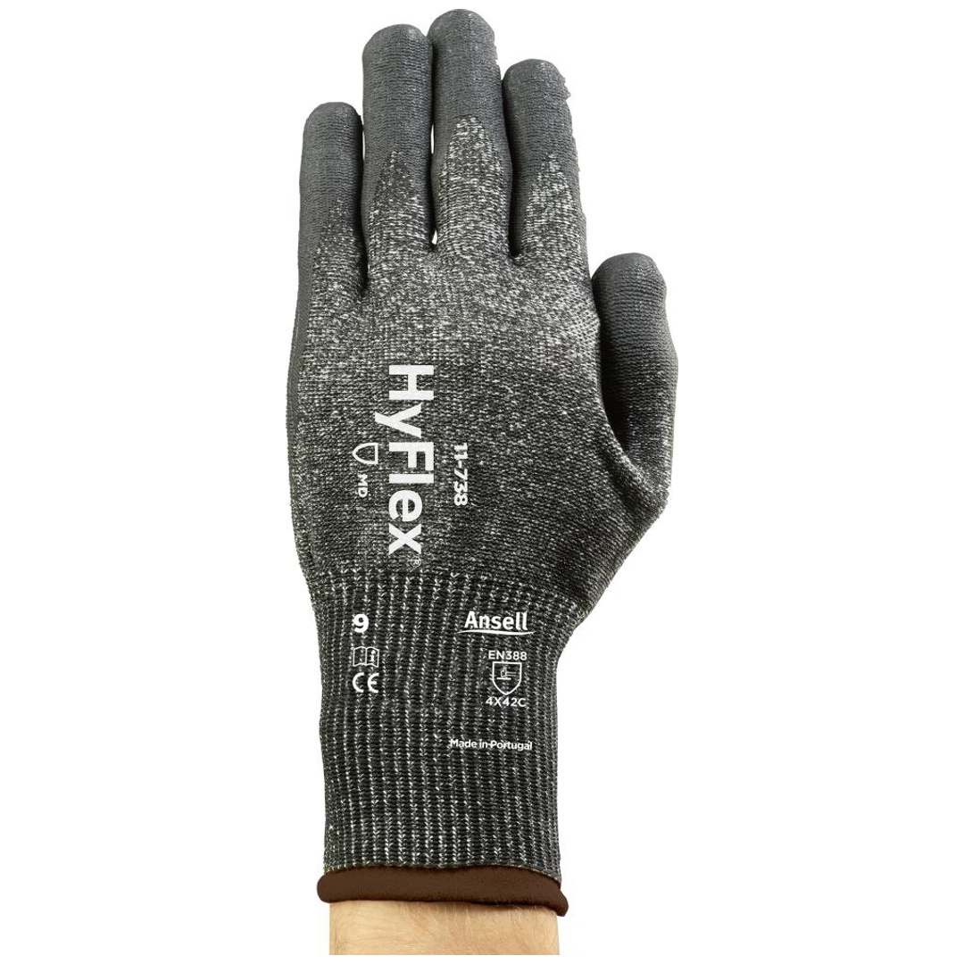Ansell Schnittschutzhandschuh HyFlex 11-738 Gr. 8