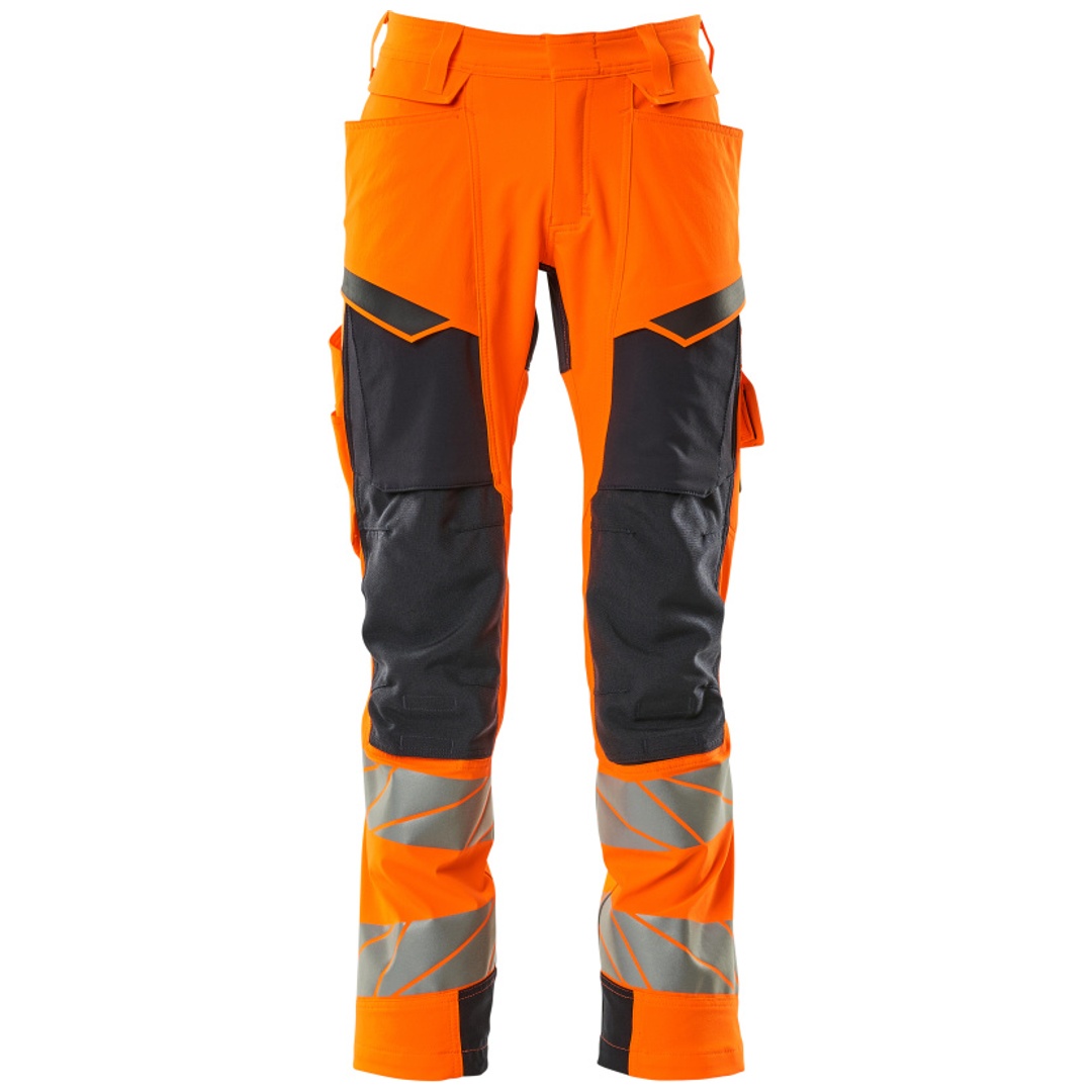 Mascot Warnschutz Bundhose 19279-510-14010 Gr. 90C62 hi-vis orange/schwarzblau