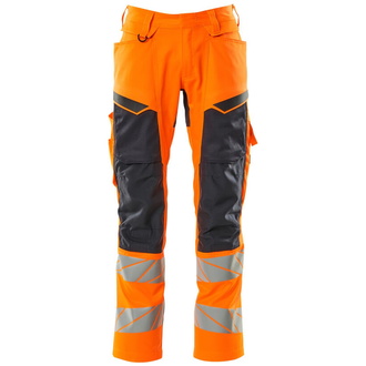 Mascot Warnschutz Bundhose 19579-236-14010 Gr. 56 hi-vis orange/schwarzblau