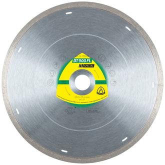 Klingspor DT 900 FL Diamanttrennscheiben, 300 x 2,2 x 30 mm, 2,2 x 7 mm, geschl. Rand m. Laserschlitzen Reduzierring 25,4