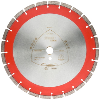 Klingspor DT 910 B Diamanttrennscheiben, 400 x 3,6 x 25,4 mm, 28 Segmente, 40 x 3,6 x 11 mm, engverzahnt