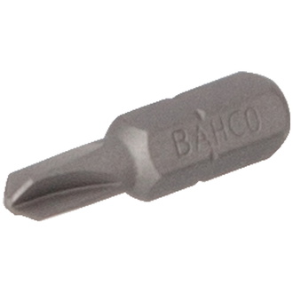 Bahco 1/4" Standard Schraubendreher Bits für TORQ-SET 1 mm Sicherheitsschrauben 25 mm - 5 Stk./Kunststoffbox