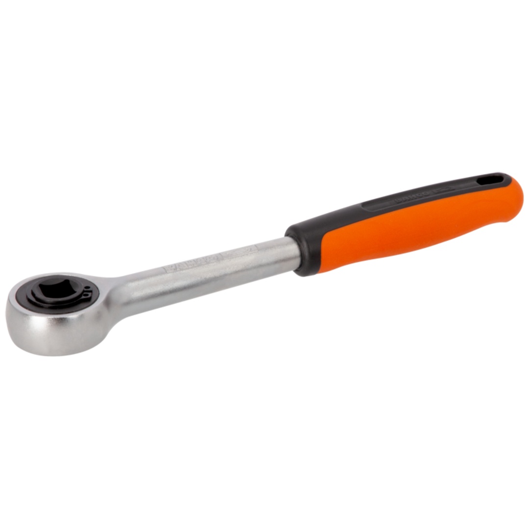 Bahco 1/2 Umschaltknarre mit 60 Zähnen und Doppel-Sperrstück, 260 mm