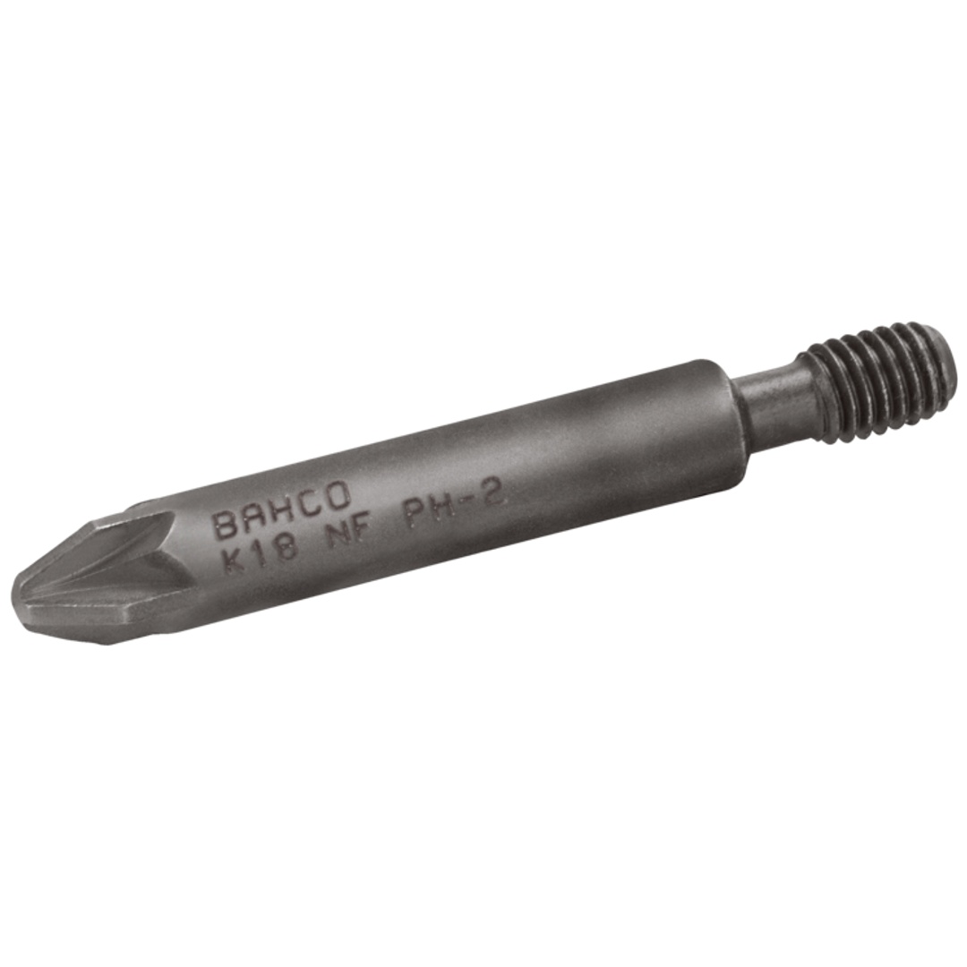 Bahco M5 Schraubendreher-Bits für Phillips-Schrauben PH2, mit Gewinde 44,5 mm