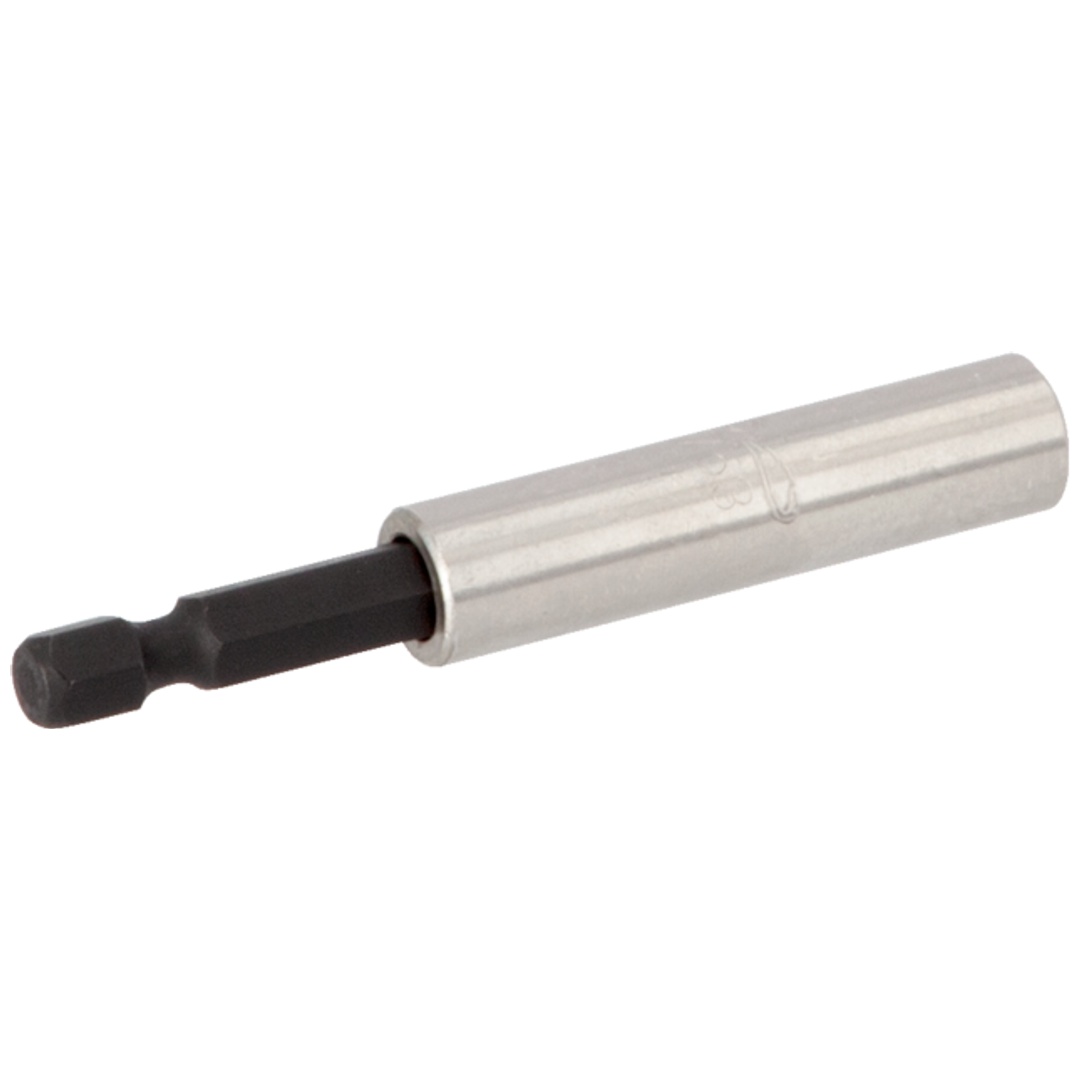 Bahco 1/4 Magnetischer Universal-Bithalter mit Haltering, Sechskant 75 mm - 5 Stk./Kunststoffbox