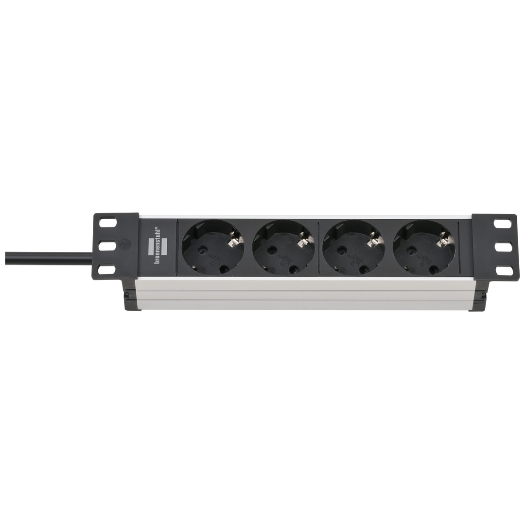 1390007004 multiprise 2 m 4 sortie(s) CA Intérieure Noir, Argent