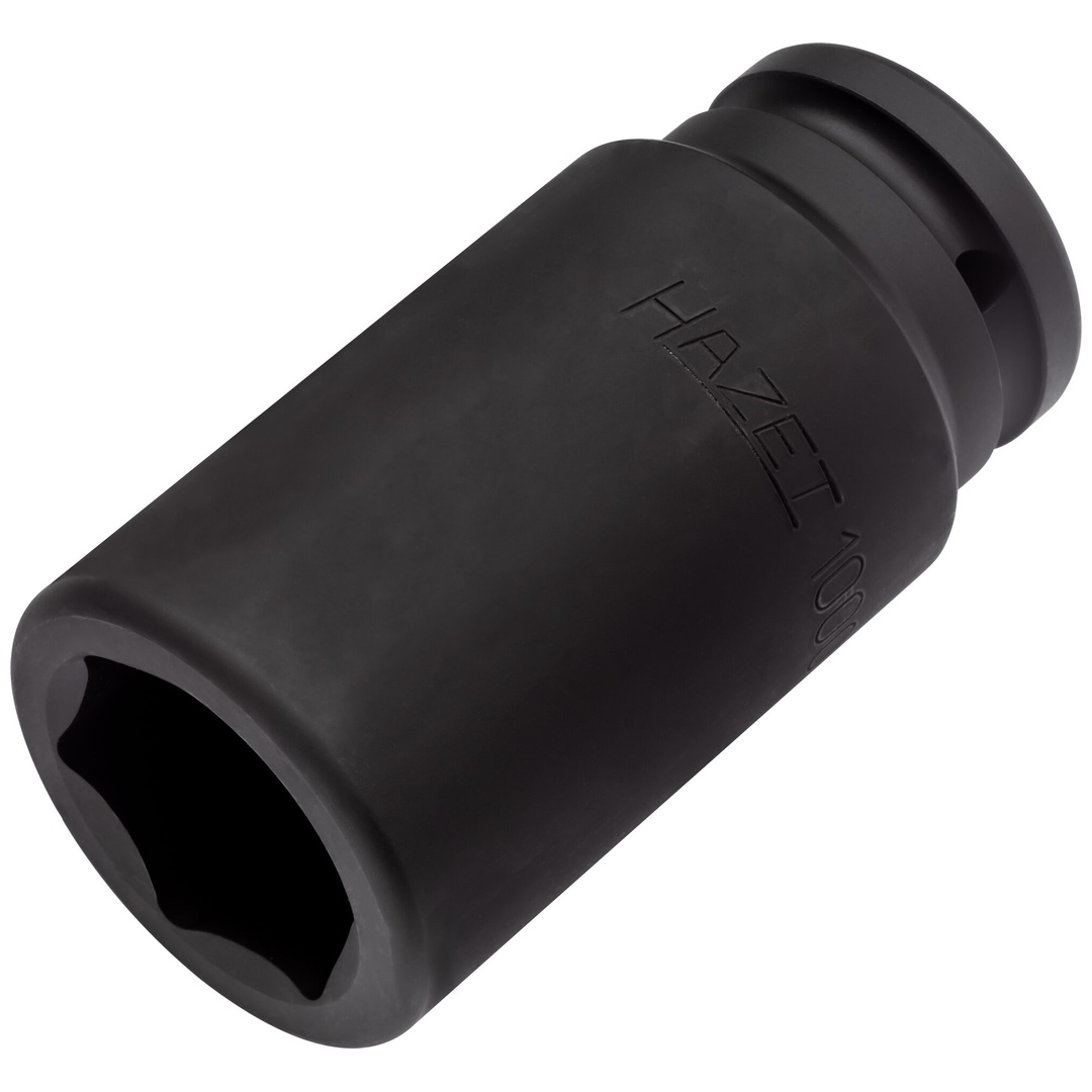 Hazet Schlag-Maschinenschrauber Steckschlüsseleinsatz 1000SLG-33, 3/4 (20 mm) Vierkant hohl, Außen Sechskant Profil, SW 33 mm