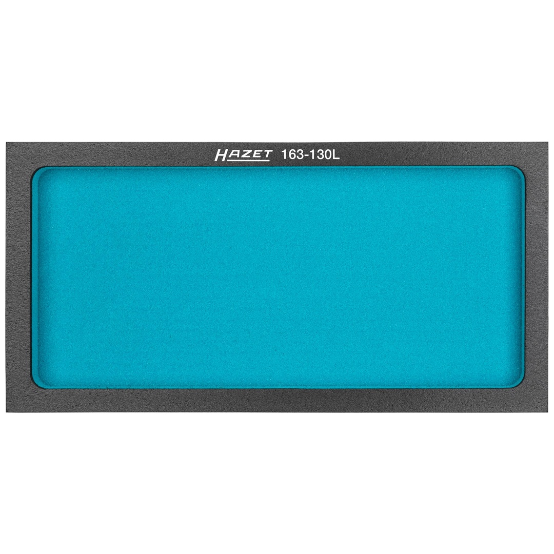 Hazet 2-Komponenten Weichschaumeinlage, leer 163-130L, (LxBxH) 342 x 172 x 33 mm