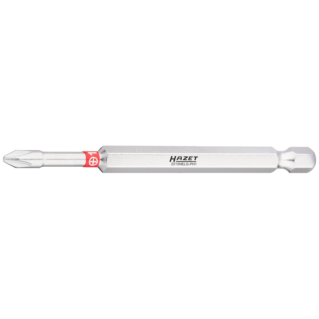 Hazet Bit 1/4 (6,3 mm) Sechskant massiv, Kreuzschlitz Profil PH, SW PH1
