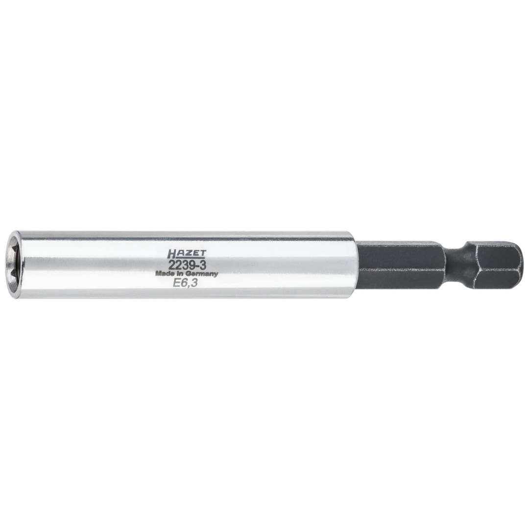Hazet Adapter 2239-3, 1/4 (6,3 mm) Sechskant massiv, 1/4 (6,3 mm) Sechskant hohl, Länge 75 mm