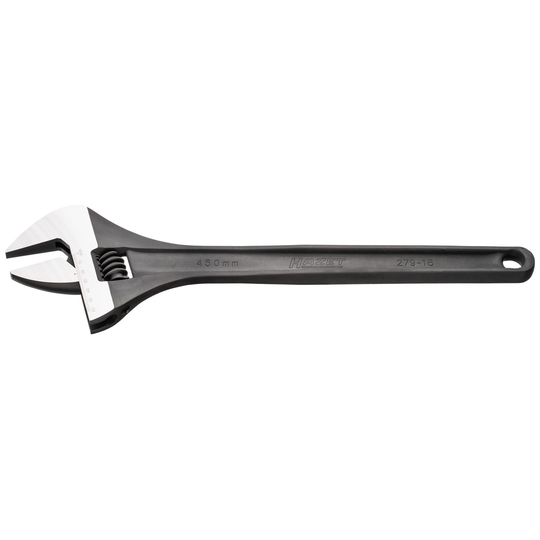 Chiave A Forchetta Semplice ∙ Regolabile 279-18 ∙ Profilo Esagonale Esterno ∙ Lunghezza: 461 Mm