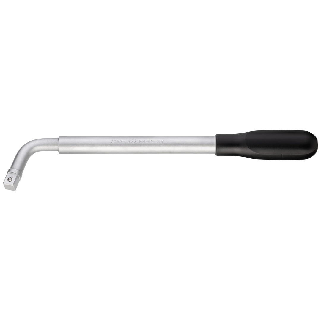 Hazet Ausziehbarer Radmutternschlüssel 772, 1/2 (12,5 mm) Vierkant massiv, 535 mm
