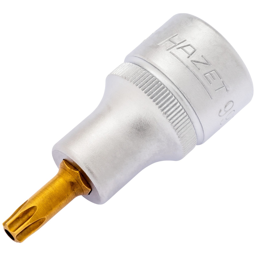 Hazet Schraubendreher-Steckschlüsseleinsatz 1/2 (12,5 mm) Vierkant hohl, Tamper Resistant TX Profil, SW T30H