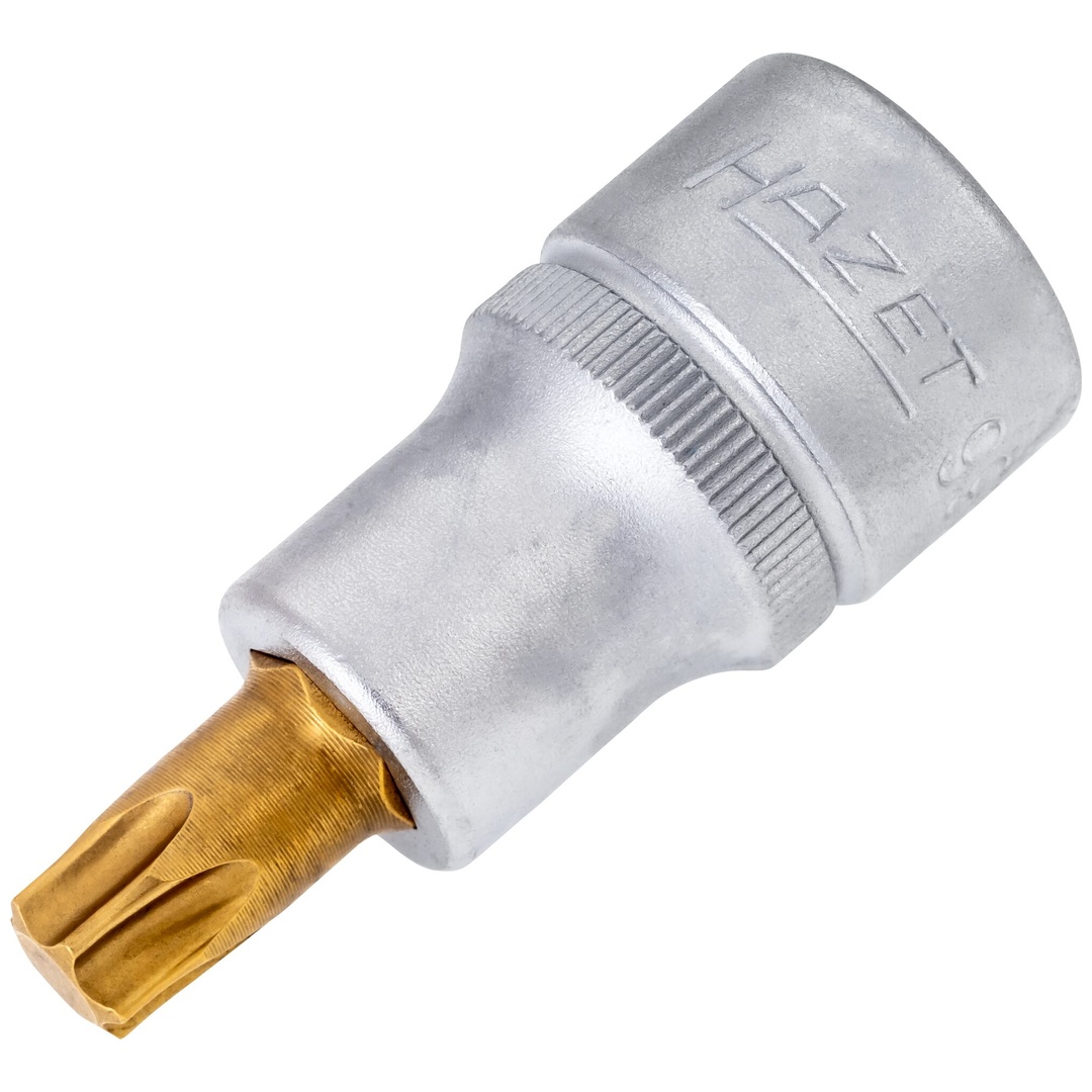 Hazet Schraubendreher-Steckschlüsseleinsatz 992-T50, 1/2 (12,5 mm) Vierkant hohl, Innen TX Profil, SW T50