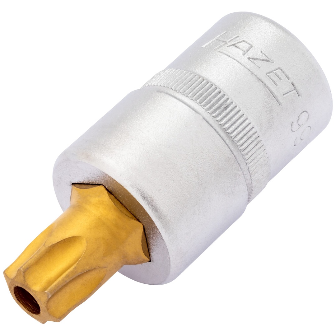 Hazet Schraubendreher-Steckschlüsseleinsatz 1/2 (12,5 mm) Vierkant hohl, Tamper Resistant TX Profil, SW T55H