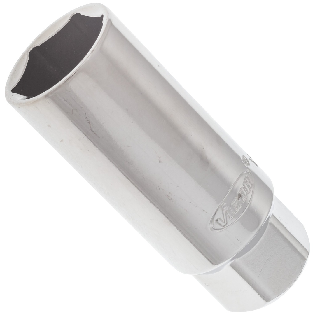 VIGOR Zündkerzen-Einsatz, 3/8 (10 mm) Vierkant hohl, Außen Sechskant Profil, SW 21 mm