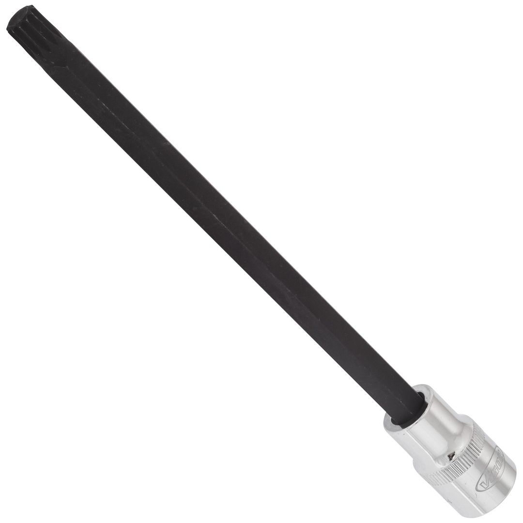 VIGOR Schraubendrehereinsatz, V2134, 1/2 (12,5 mm) Vierkant hohl, Innen Vielzahn Profil XZN, SW M10