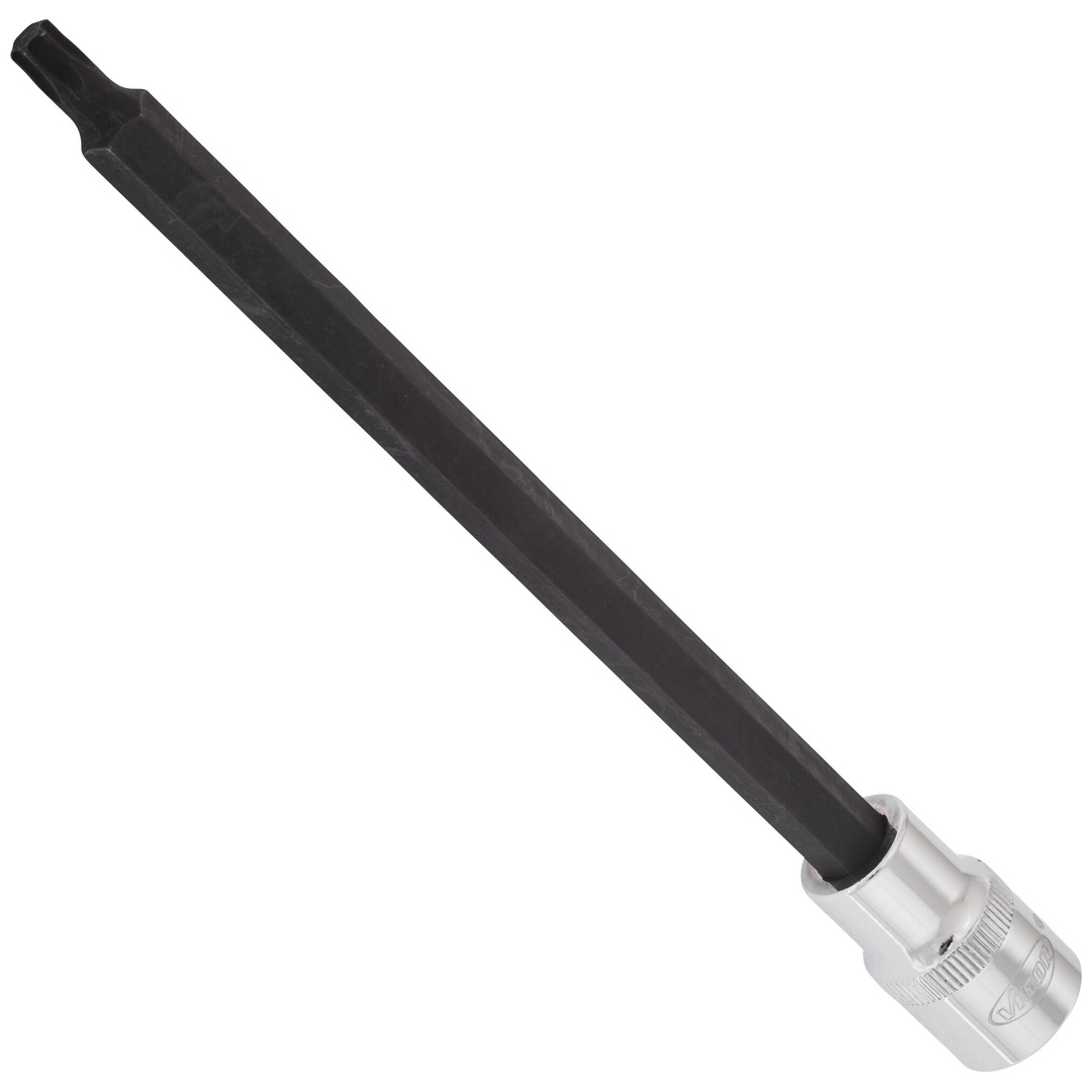 VIGOR Schraubendrehereinsatz, V2179, 1/2 (12,5 mm) Vierkant hohl, Innen TX Profil, SW T40