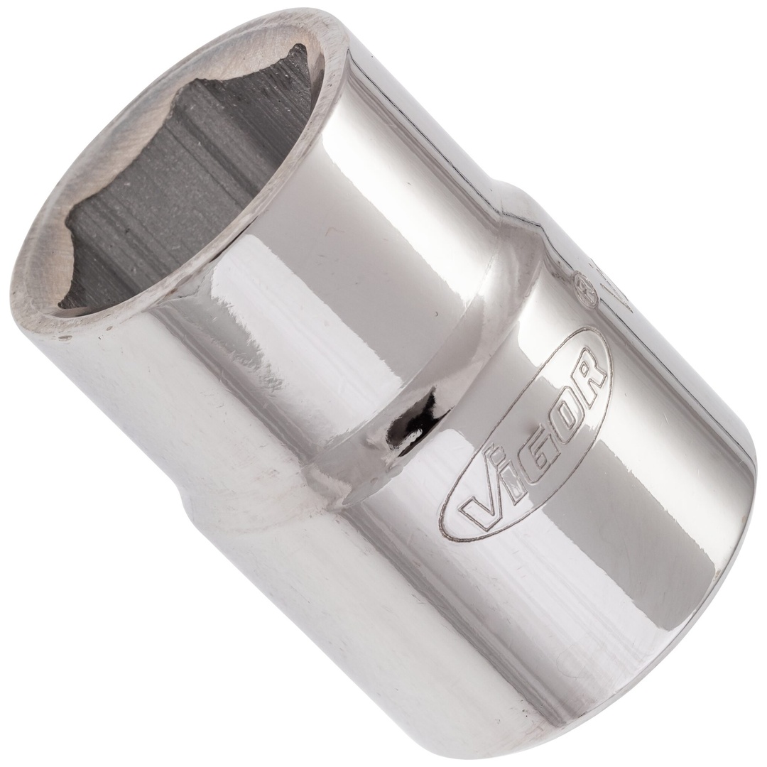 VIGOR Steckschlüsseleinsatz, 3/4 (20 mm) Vierkant hohl, Außen Sechskant Profil, SW 23 mm