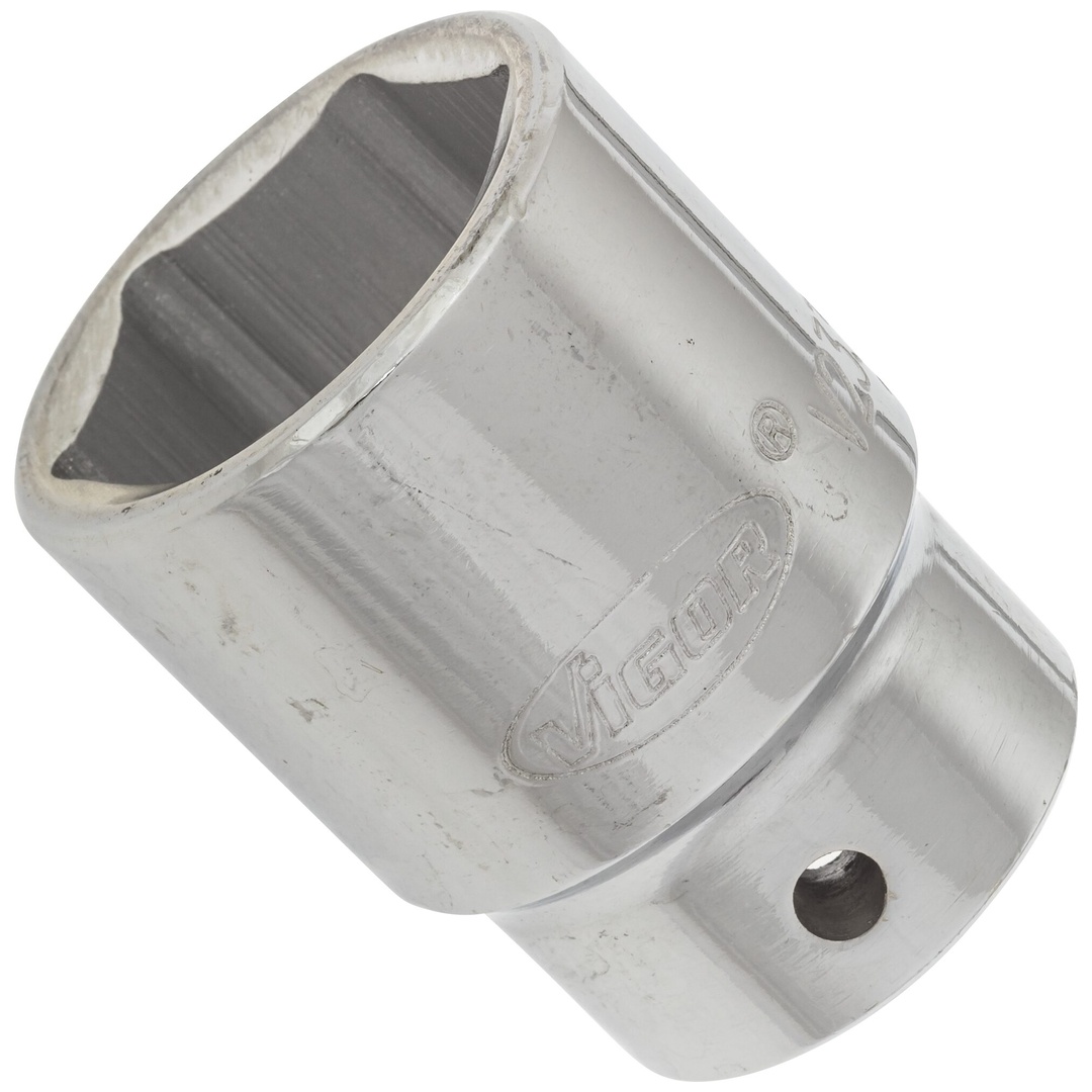 VIGOR Steckschlüsseleinsatz, 3/4 (20 mm) Vierkant hohl, Außen Sechskant Profil, SW 32 mm