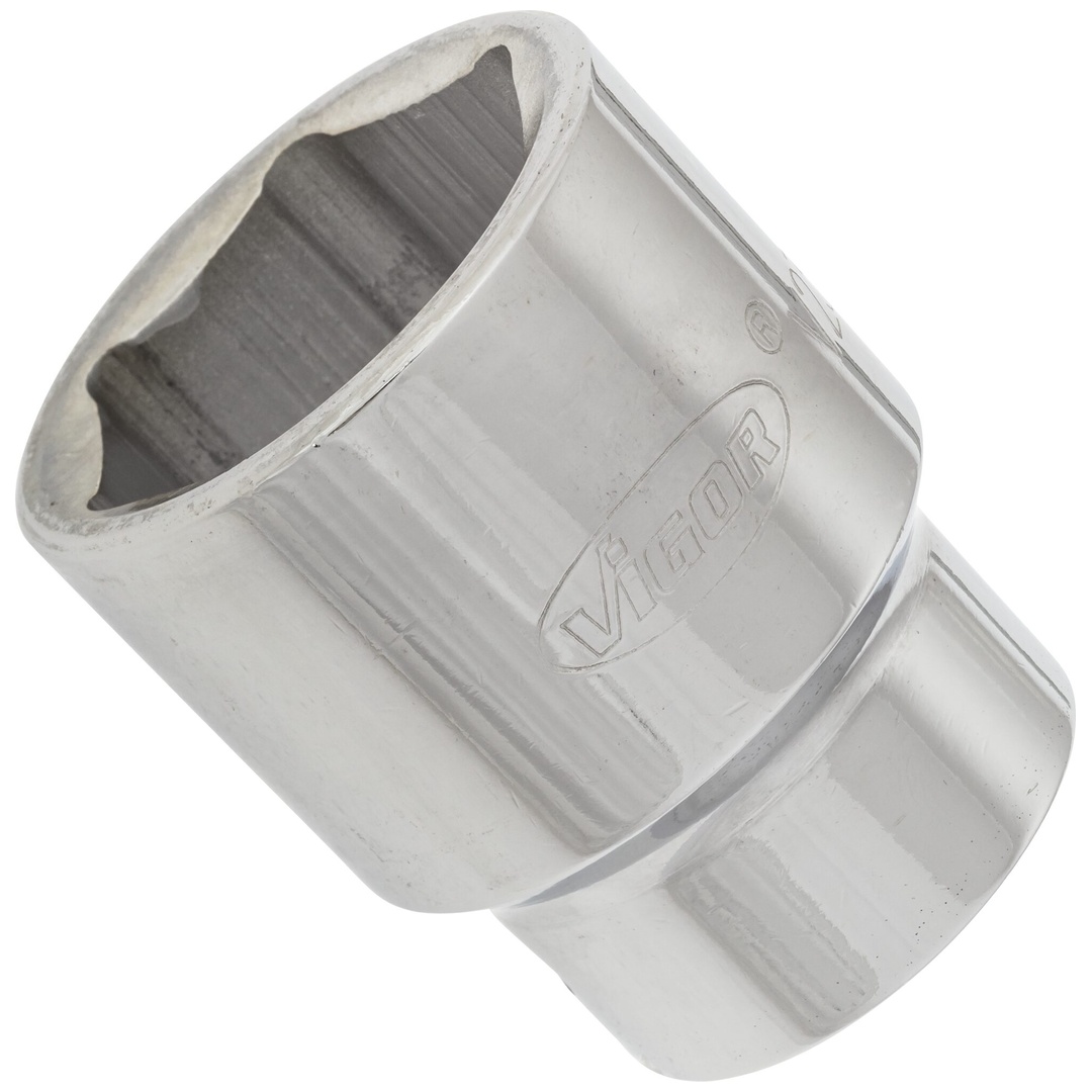 VIGOR Steckschlüsseleinsatz, 3/4 (20 mm) Vierkant hohl, Außen Sechskant Profil, SW 34 mm