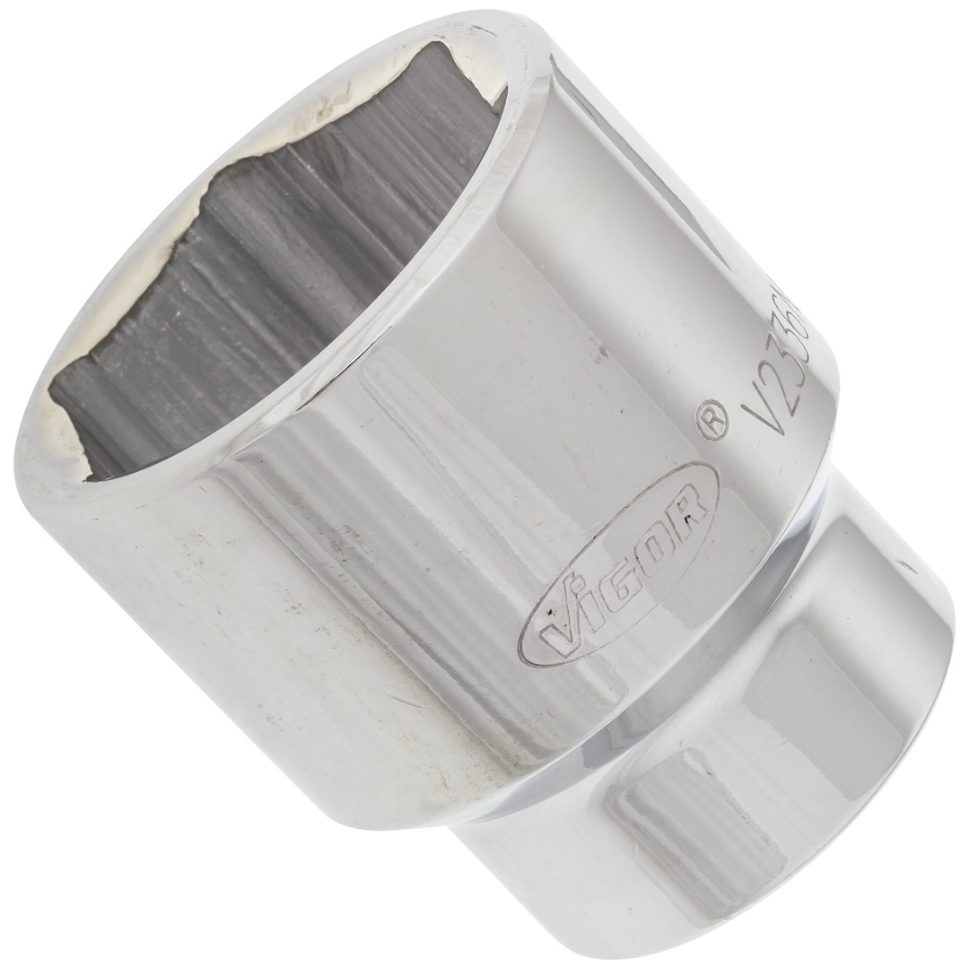 VIGOR Steckschlüsseleinsatz, 3/4 (20 mm) Vierkant hohl, Außen Sechskant Profil, SW 46 mm