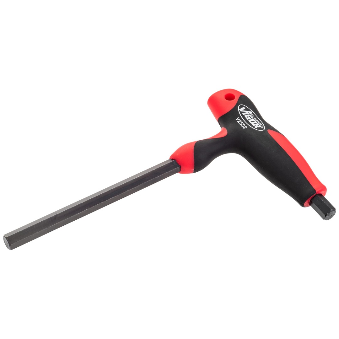 VIGOR Schraubendreher, T-Griff, Innen Sechskant Profil, SW 10 mm