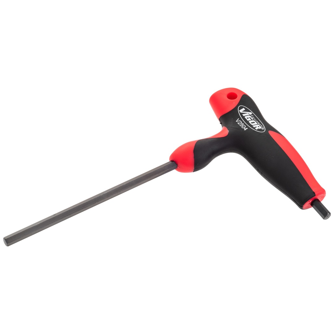 VIGOR Schraubendreher, T-Griff, Innen Sechskant Profil, SW 6 mm