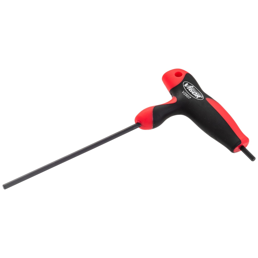VIGOR Schraubendreher, T-Griff, Innen Sechskant Profil, SW 3 mm
