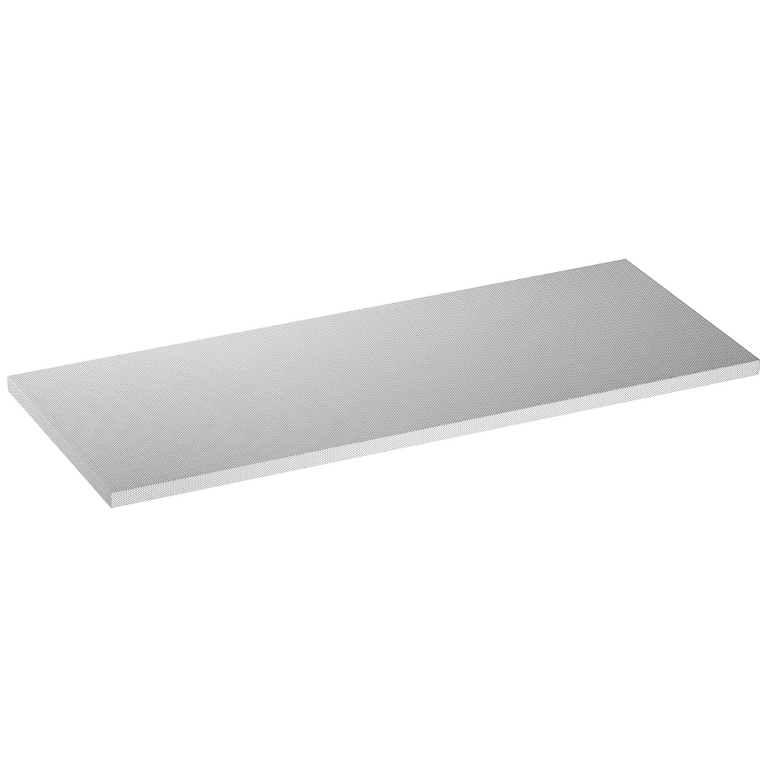 VIGOR Edelstahl-Arbeitsplatte Tief, mittel, (LxBxH) 1725 x 700 x 40 mm