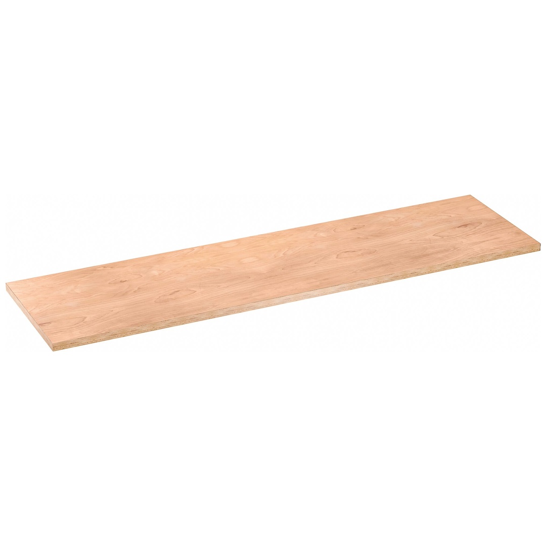 VIGOR Holz-Arbeitsplatte Tief, groß, (LxBxH) 2588 x 700 x 40 mm