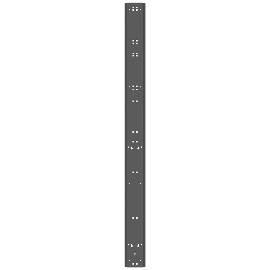 VIGOR Lochwandträger, mittig, V6000-047M-E, (LxB) 1980 x 156 mm