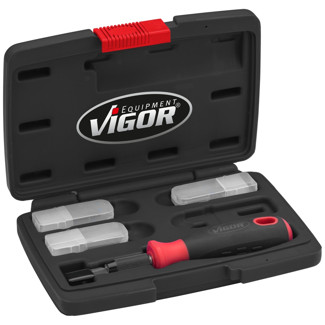 VIGOR Schaber Satz, V6030, 16-tlg., Anzahl Werkzeuge: 16