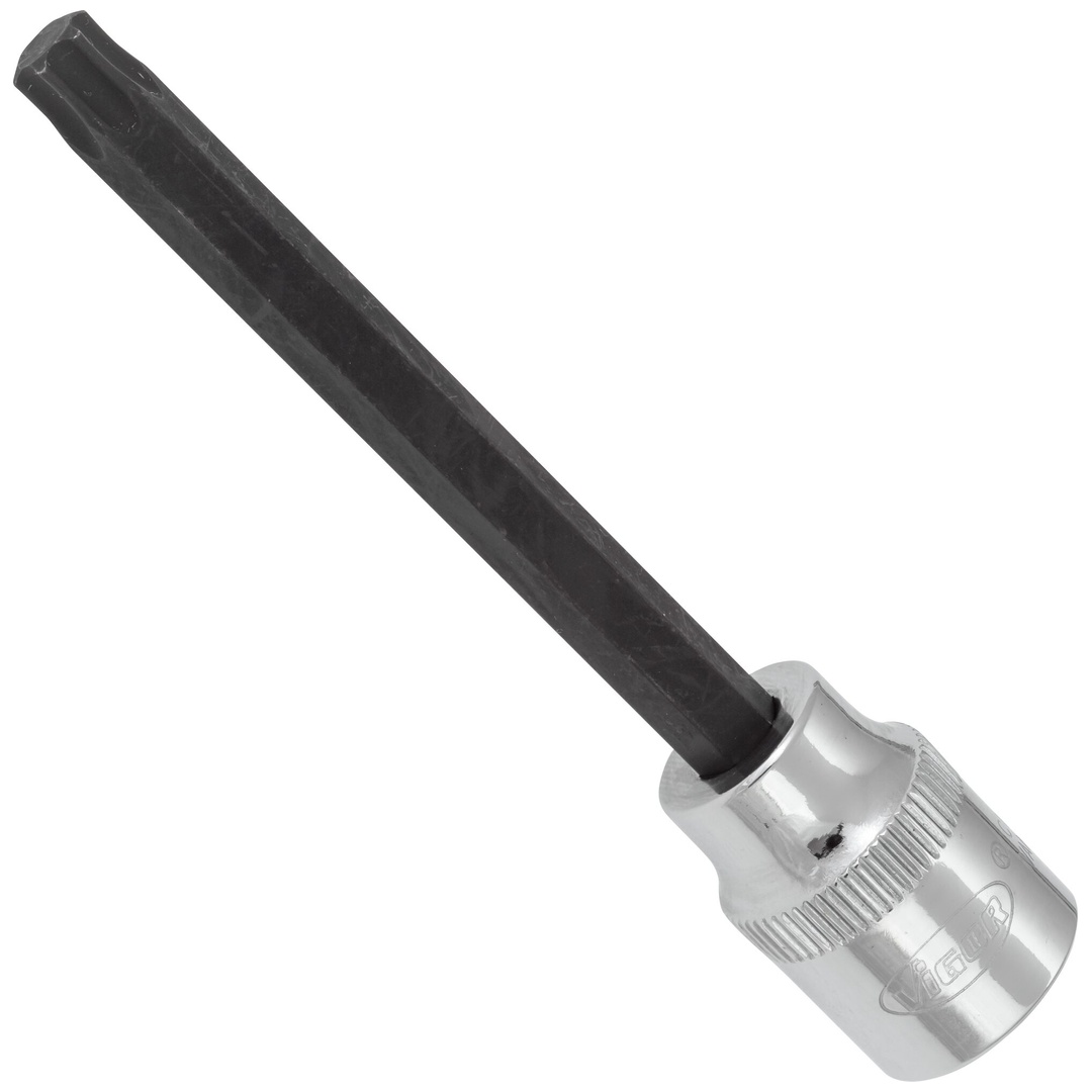 VIGOR Schraubendrehereinsatz, V6088, 3/8 (10 mm) Vierkant hohl, Innen TX Profil, SW T40