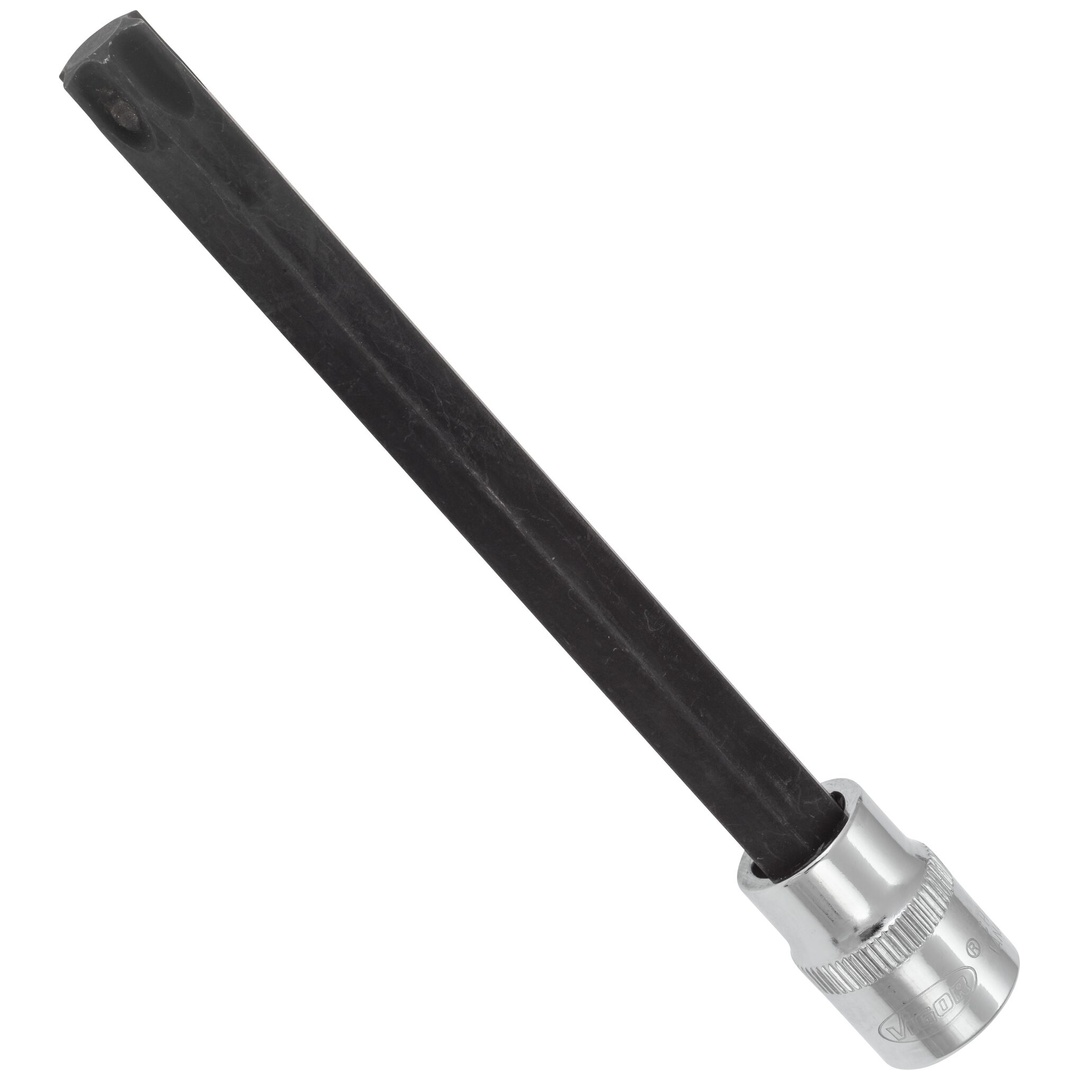 VIGOR Schraubendrehereinsatz, V6097, 3/8 (10 mm) Vierkant hohl, Innen TX Profil, SW T55