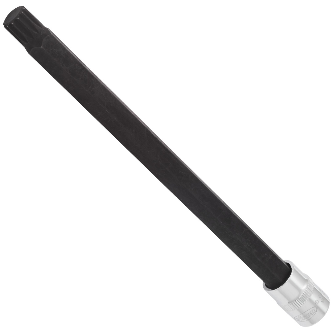 VIGOR Schraubendrehereinsatz, V6130, 3/8 (10 mm) Vierkant hohl, Innen Vielzahn Profil XZN, SW M12