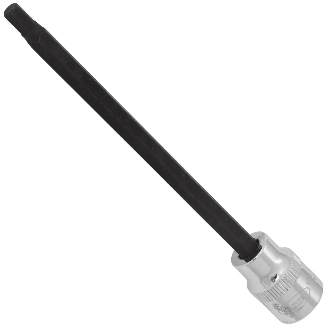 VIGOR Schraubendrehereinsatz, V6149, 3/8 (10 mm) Vierkant hohl, Innen Sechskant Profil, SW 5 mm