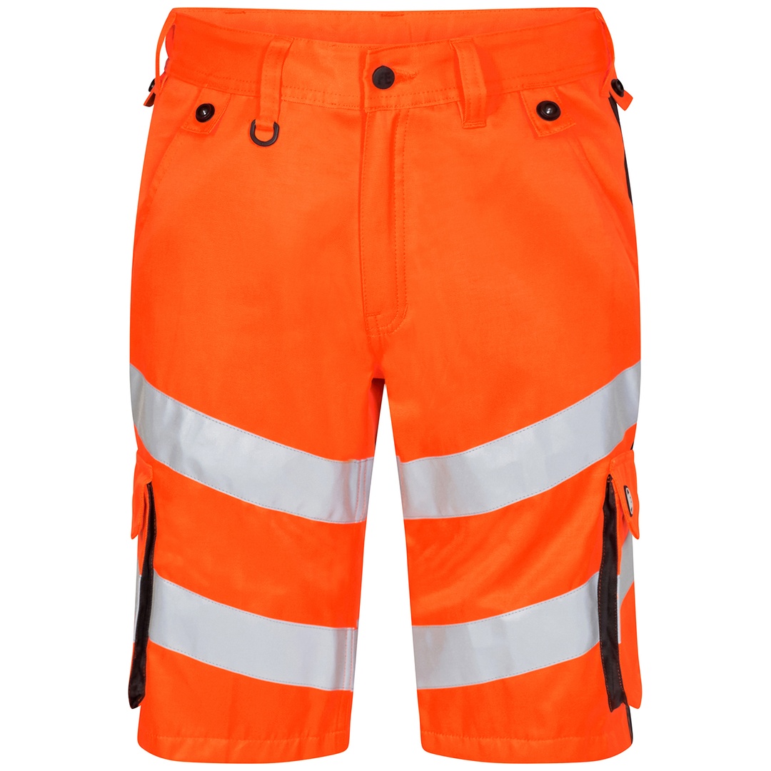 ENGEL Warnschutz Shorts Safety Light Herren 6545-319 Gr. 52 orange/anthrazit grau