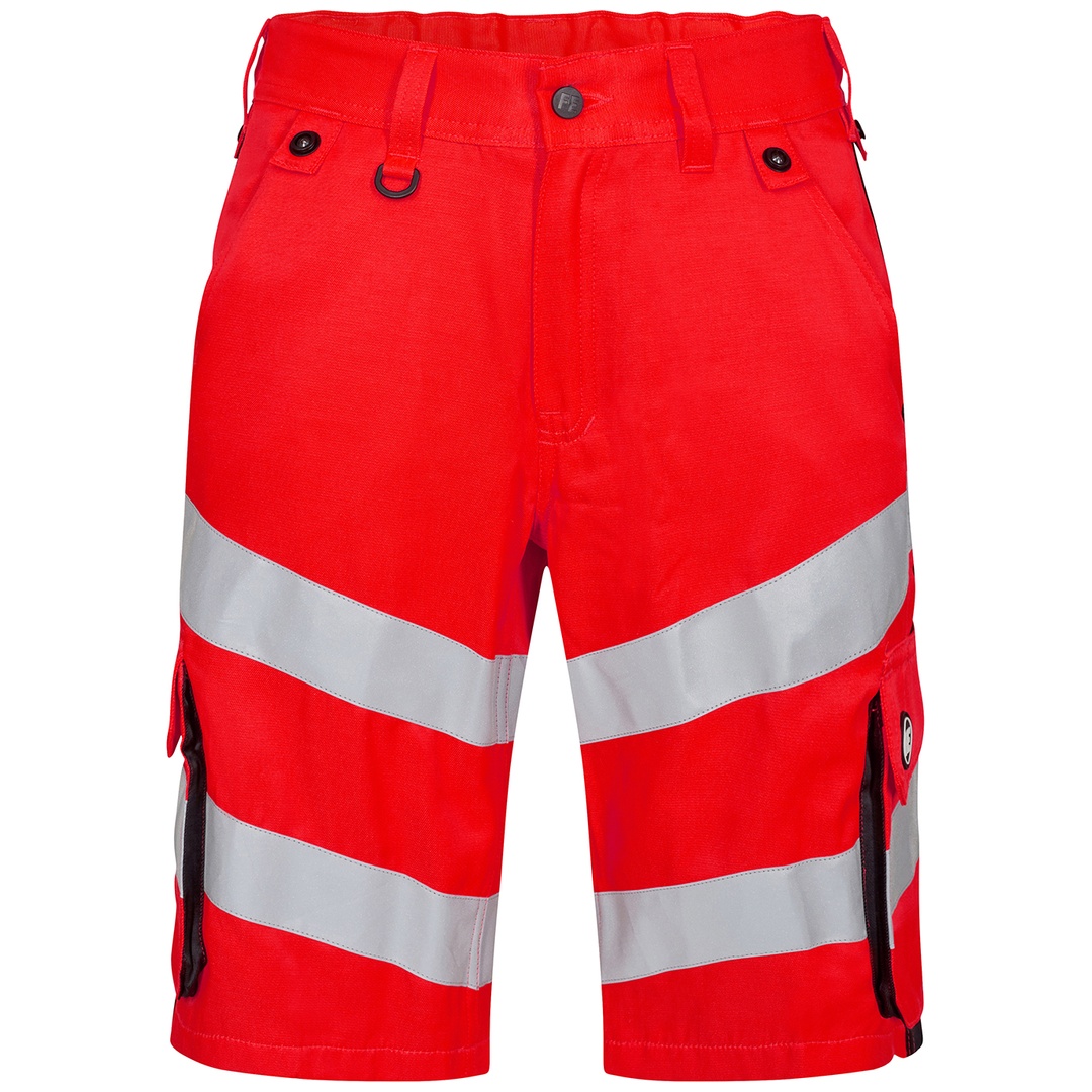 ENGEL Warnschutz Shorts Safety Light Herren 6545-319 Gr. 66 rot/schwarz