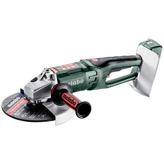 Metabo Akku-Winkelschleifer WPB 36-18 LTX BL 24-230 Quick, mit Bremse, Schnellspannmutter, drehbarem Haupthandgriff, Totmannschalter, Kunststoffkoffer