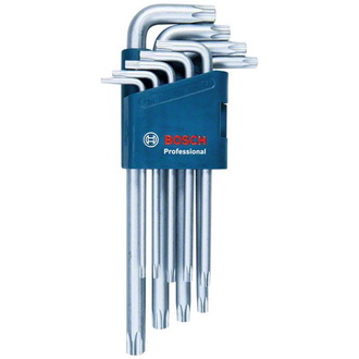 Bosch Innensechskantschlüssel Set 9-tlg. Torx