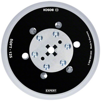 Bosch EXPERT Multihole (EXPERT Multiloch) Universalstützteller, 125 mm, weich