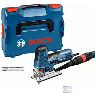 Bosch Stichsäge GST 160 CE, incl. 3x Stichsägeblatt, Zubehör, L-BOXX