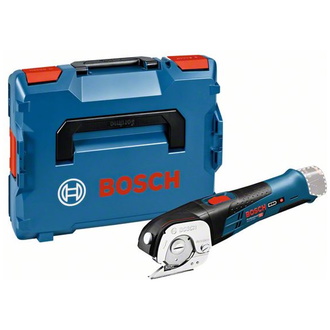 Bosch Akku-Universalschere GUS 12V-300, Solo Version (ohne Akku und Ladegerät), L-BOXX mit Einlage