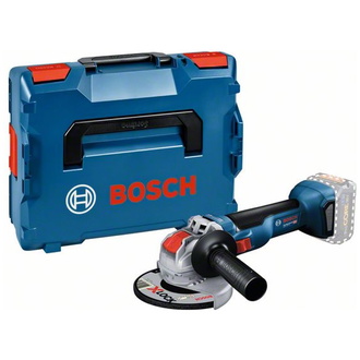 Bosch Akku-Winkelschleifer GWX 18V-10 mit X-LOCK, Solo Version, L-BOXX mit Einlage