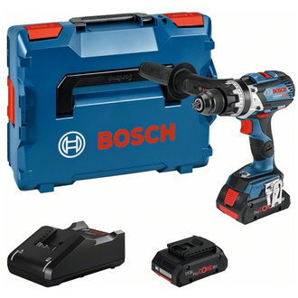 Bosch Akku-Schlagbohrschrauber GSB 18V-110 C, incl. 2x Akku ProCORE18V, Schnellladegerät, L-BOXX