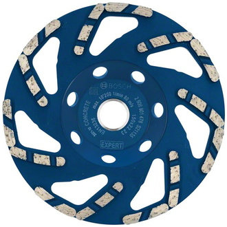 Bosch EXPERT Concrete Diamanttopfscheibe, 150 x 22,23 x 4,5 mm. Für Betonschleifer